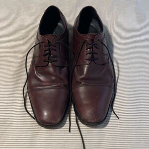 Johnston & Murphy Novick Cap Toe Oxford - Burgundy Leather - Men’s Size 12